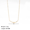 Elegante 18K vergoldete Smiley-Halskette mit Zirkonia-Steinen und 28mm breitem Anhänger - Gold