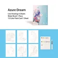 Ocean theme watercolor painting kit with 6 sheets, 12 colors, and a water brush pen - Ocean Dream