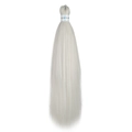 Extension de cheveux Easy Braids gris clair 26 pouces synthétique sur fond blanc éclatant - Gris Clair (FR Grey#)