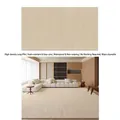 Modern high-density loop pile carpet in beige, waterproof and stain-resistant for living rooms - Looped Cotton Fabric - Tanyu / 100cm X 200cm [upgraded Five-proof Fabric]