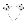 Cute panda head plush headband accessory for hair decoration and party costume prop - Panda Plush Headband