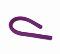 Elastic purple TPR stress relief noodle toy with flexible texture for sensory tension release - Purple