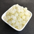 8mm translucent white gradient glass beads in a small bowl for DIY jewelry making - 8mm / A4# Lemon Yellow (8MM)