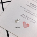 Macro detail of 7x5mm silver plated rhinestone charm for DIY jewelry making - 5mm Single Loop White K (Silver)