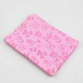 Pink absorbent pet towel with cute cartoon cat and dog pattern for fast drying - Bagged Regular (43*32) / Pink / Pet Embossed