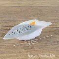 Lifelike PVC Kohada sushi model with silver skin fish on rice, 6.5cm length and 9.5g weight - Fin Fish Sushi (Small) / Silver Gray