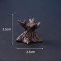 Miniature resin tree stump decoration for Halloween desktop decor, 3.5cm size - No.2 Resurrection Dead Tree