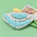 Molde de silicona con relieve de rosas para yeso aromático y decoración de tartas DIY - Racimos de Rosas (274)