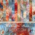 6x6 inch Blossom Hues paper pad with 24 sheets of 160gsm floral decorative cardstock - 21034a 24 Sheets