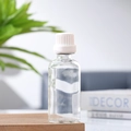 5ml; White Tamper-evident Cap + Transparent Bottle; Glass