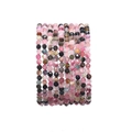 Faceted 2-2.5mm natural stone beads in mixed pink, blue, and green for DIY jewelry - 2-2.5mm/15 Inch / Faceted Tourmaline