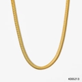 Cadena de Hueso de Serpiente (KDD213) / Dorado