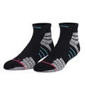 Calze da basket nere antiscivolo da uomo con imbottitura spessa e dettagli a righe - Taglia Unica (39-44) / Blu Nero