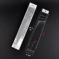 Clear OPP plastic bag for pens and jewelry with 4.5x23 cm dimensions and 29.5 cm total length - 4.5*26.5+3 (White Pearl) / 100 Pcs/Pack