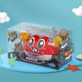 Red inertial running bubble crab toy for toddlers 36m+ in premium packaging - Color Box / Red