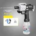 Electric water gun in black and white with 10m range and external water bottle kit - UZI Electric Black (Rechargeable)