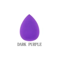 Mini esponja de maquillaje en forma de gota color morado oscuro para aplicaciones precisas - Mini Púrpura Oscuro Individual