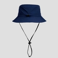 Detalle de sombrero de pescador azul marino con cordón ajustable y correa resistente - M(56-58cm) / Azul marino
