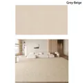 Reed Grey modern minimalist living room rug with waterproof high-density loop pile texture - Looped Cotton Fabric - Reed Gray / 100cm X 200cm [upgraded Five-proof Fabric]
