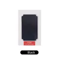 DIY mess-free ink pad for baby handprints and pet paw prints with black ink area - 1 Ink Pad + 2 Sheets of Cardstock / Black
