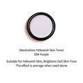 Purple color correcting concealer cream shade 09 for brightening dull yellow skin tones - 9# Purple Color Corrector