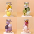 Bouteille à la mer (4 grandes 2 petites, lot de 6) / Vert matcha