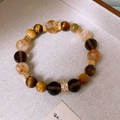 43# Tiger Eye Crystal Bracelet