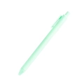 Custom mint green macaron color retractable ballpoint pen with matte finish - Aqua Green