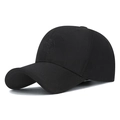 Berretto da baseball nero con ricamo aquila Free Spirit e struttura classica a sei pannelli - Nero / Regolabile