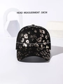 One Size Gold Stamping Black