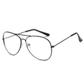 Black Frame Clear Lenses