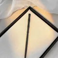 Sandalwood bamboo joint hair stick in matte black finish, 18cm traditional hair accessory - 39# Bamboo Joint (Sandalwood)