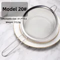 Passoire à maille fine en acier inoxydable de 19,5 cm avec long manche pour la cuisine - Passoire Économique 20cm