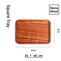 Square Plate Thickened 25*18*2 cm