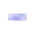 Elastic bohemian headband featuring a purple and pink nebula starry sky print - Purple Nebula