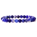 Deep Blue Striped Agate