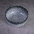 Bol à ramen en céramique japonaise avec glaçage sésame vintage et dégradé de gris - Bol Tangseng 6.5 Pouces (160*78mm) / Bleu Saphir