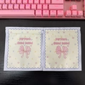 Cute cartoon zip lock foil bags with pink bows and colorful floral patterns for candy packaging - Bow / 13*15cm