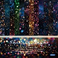 6 inch Shining Night theme scrapbook paper pad with 12 glittery designs for DIY projects - 20004a 24 Sheets