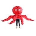 Funny red inflatable octopus costume with black polka dots for Halloween party cosplay - Red Octopus / One Size