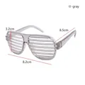 Gray shutter shade sunglasses for cats and dogs, stylish pet fashion accessory - Gray Shutter Shades
