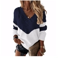 Striped Navy Blue