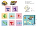 11-piece colorful silicone suction cup building toy set for kids with retail packaging - 11 Pcs Large Bee Set + Sealed Box