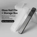 Black Crystal File (Square Head Plastic Box)