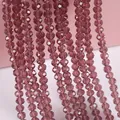 Faceted medium purple crystal wheel beads for DIY jewelry and beaded accessories - 12 Medium Purple