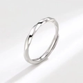 Adjustable Open / White Gold (Men's)