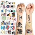 Tatuaggi temporanei impermeabili per la laurea 2025 ideali per feste e regali - Collezione laurea