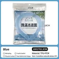Blue PCM neck cooling ring made of TPU, 18x17x2.2cm, for summer outdoor sport cooling - 18°C Natural Crystallization / Blue