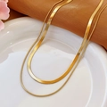 Blade Chain + Round Snake Chain