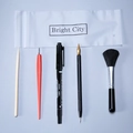 Set de 5 herramientas para arte de raspado con punzón, cepillo y bolsa Bright City - Juego de 5 piezas (con pluma de reparación)